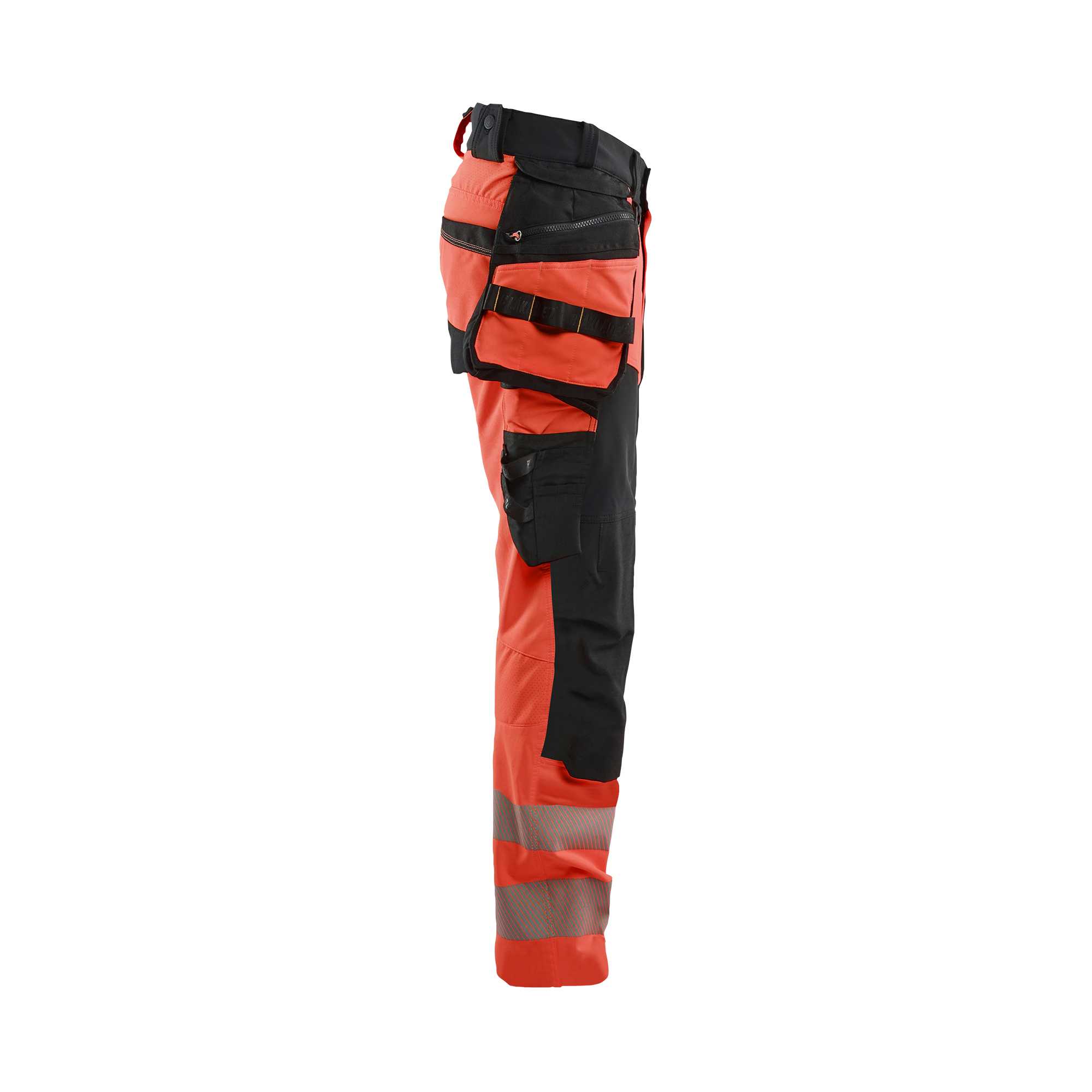 BLAKLADER 11221648 Hi Vis Reflective Work Trousers Men - 100% Polyester